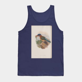 Bird with lizard Tank Top